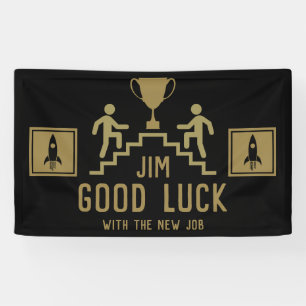 Viel Glück Neuer Job Banner
