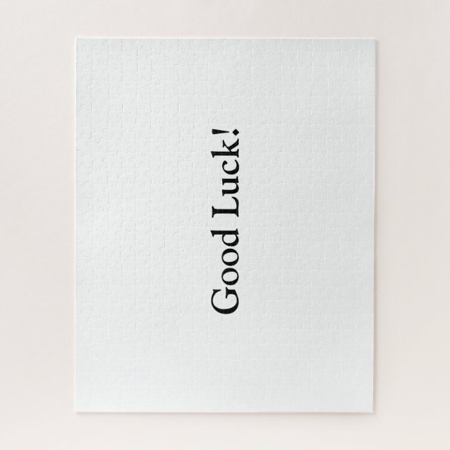 Viel Glück Puzzle! Puzzle (Vertikal)