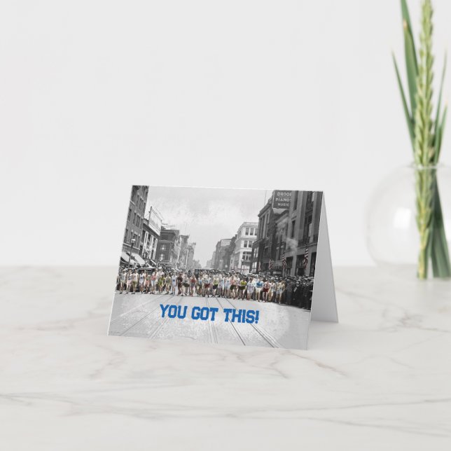 Viel Glück Runner Karte (Vorderseite)