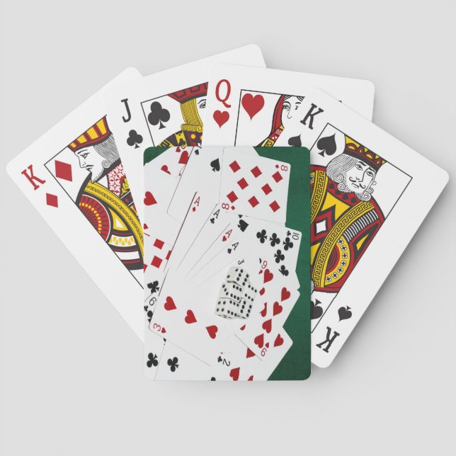 Viel Glück Spielkarten (Rückseite)