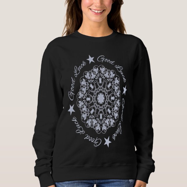 Viel Glück Sweatshirt (Vorderseite)