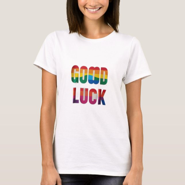 VIEL GLÜCK T-Shirt (Vorderseite)