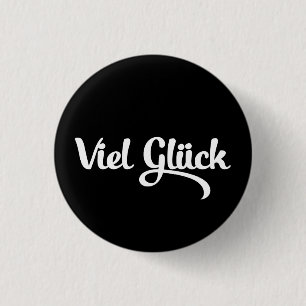 Viel Glück   Viel Glück Deutsch Button