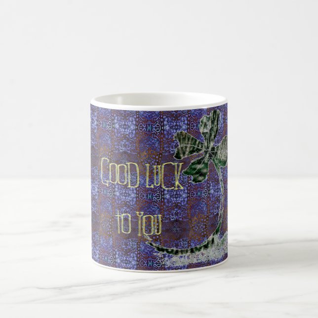 Viel Glück zu Ihnen Tasse (Mittel)