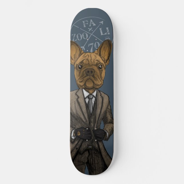 Viel hübscher, adretter Doge Skateboard (Vorderseite)