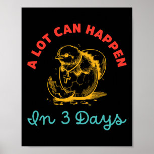 Viel kann in 3 Tagen zu Ostern passieren Poster