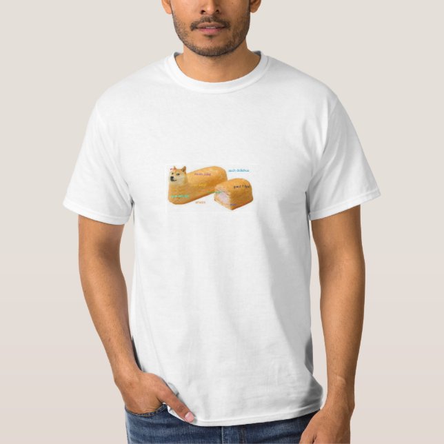 Viel Kuchen DogeShirt T-Shirt (Vorderseite)
