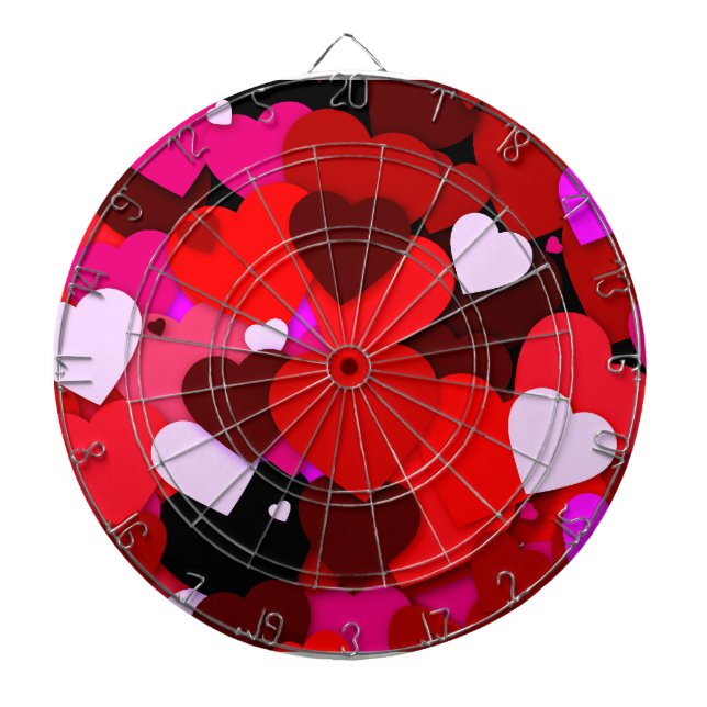 Viel Liebe Dartscheibe (vorne)