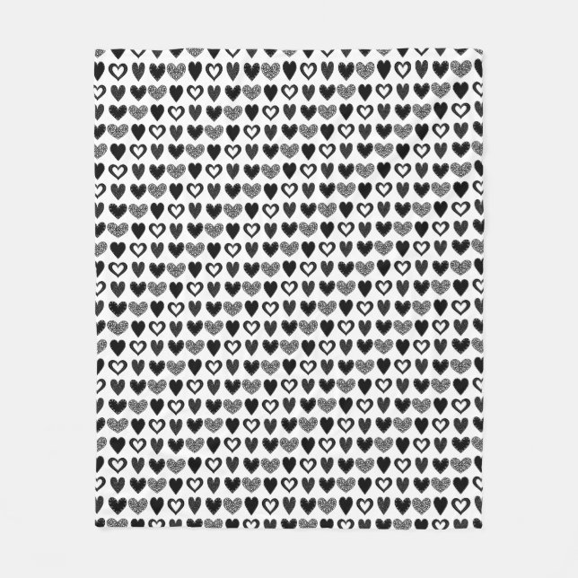 Viel Liebe Fleecedecke (Vorderseite)