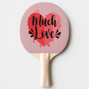 Viel Liebe, großes Herz Tischtennis Schläger
