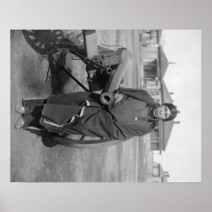 "Viel-Pferde" wer Lieut tötete. Casey Fotografie Poster