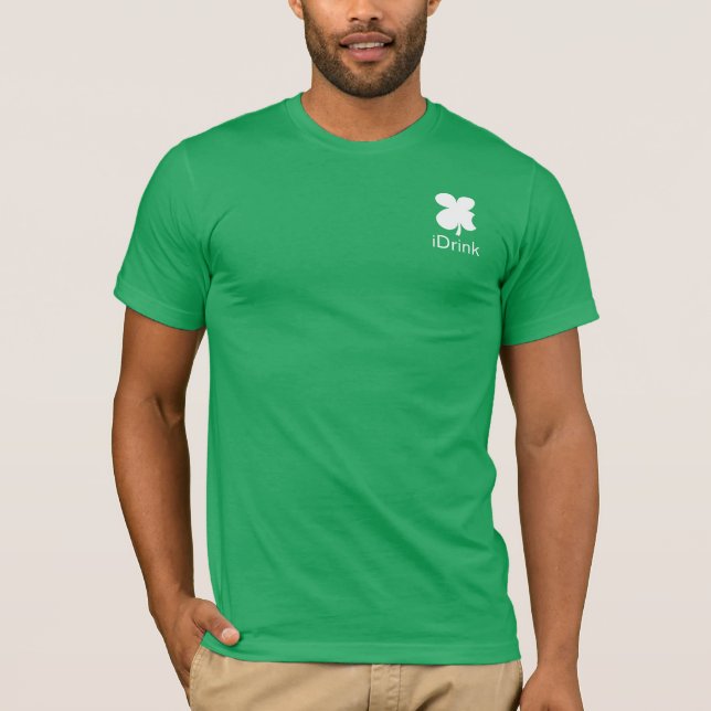Viel Spaß beim Kleeblatt St Patrick's Day T-Shirt (Vorderseite)