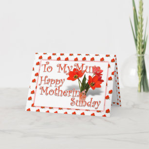 Viel Tulips für Mama für Müttersonntag Karte