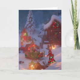 Viel Weihnachten Karte