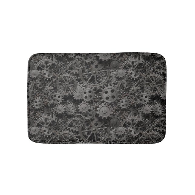 Viele alten rostigen Metallgänge oder Badematte (Vorderseite)