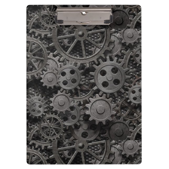 Viele alten rostigen Metallgänge oder Klemmbrett (Vorderseite)