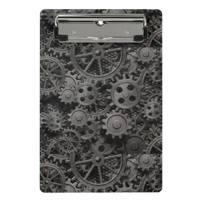 Viele alten rostigen Metallgänge oder Mini Klemmbrett (Vorderseite)