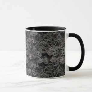 Viele alten rostigen Metallgänge oder Tasse