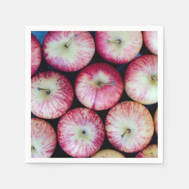 Viele Äpfel Serviette (Vorderseite)