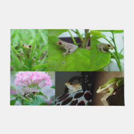 Viele Baby Baum-Frosch-Fußmatte Fußmatte