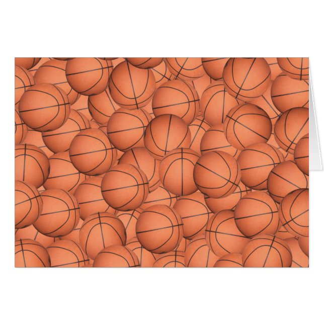 Viele Basketballs (Vorderseite (Horizontal))