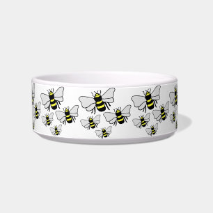 Viele Bienen Dog Bowl Napf