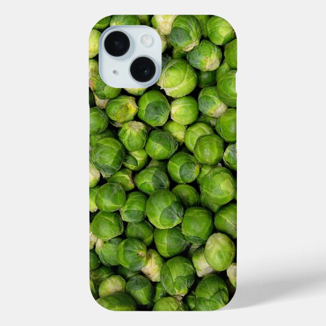 Viele Brüsseler Sprossen Case-Mate iPhone Hülle (Rückseite)