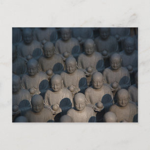 Viele Buddha Postkarte