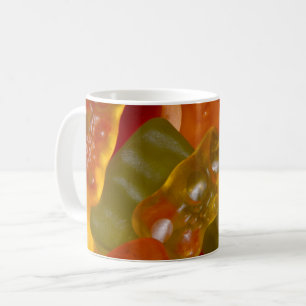 Viele bunte Gummibärchen Coffee Mug Kaffeetasse