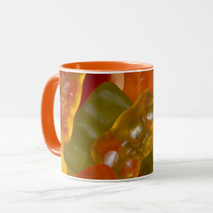 Viele bunte Gummibärchen Coffee Mug Tasse