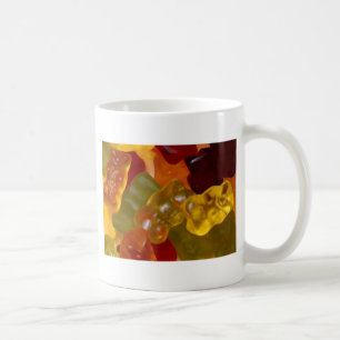 Viele bunte Gummibärchen Tasse