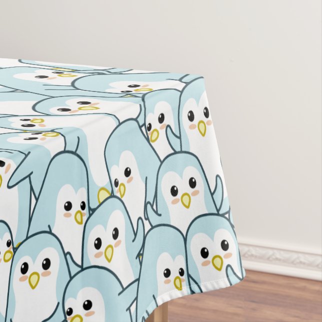 Viele Cartoon Pinguine Tischdecke (Beispiel)