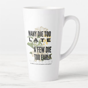 Viele die zu spät und ein paar zu früh. NIETZSCHE Milchtasse