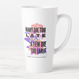 Viele die zu spät und ein paar zu früh. NIETZSCHE Milchtasse