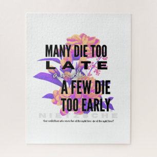 Viele die zu spät und ein paar zu früh. NIETZSCHE Puzzle