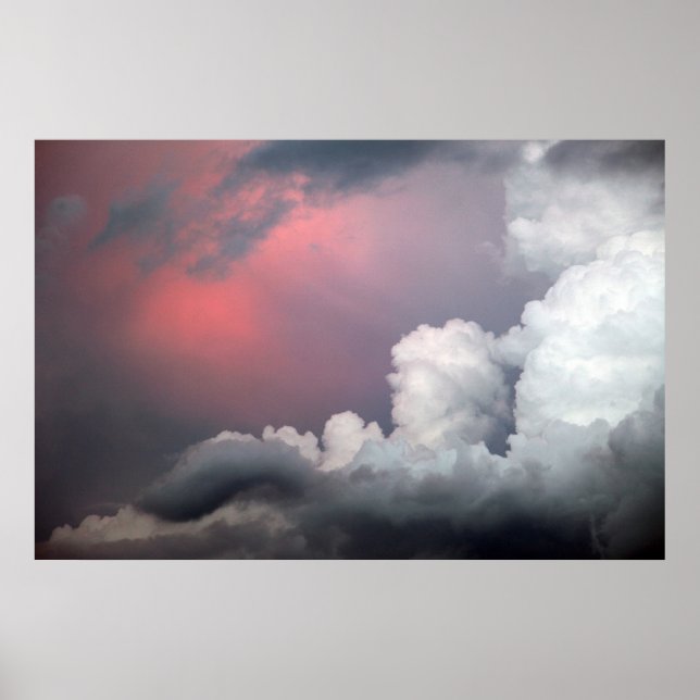 Viele Dinge in den Wolken Poster (Vorne)