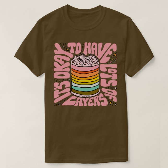 Viele Ebenen T-Shirt (Design vorne)