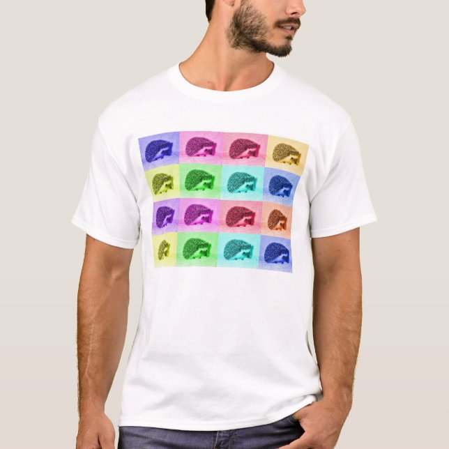 Viele Farben der Igel T-Shirt (Vorderseite)