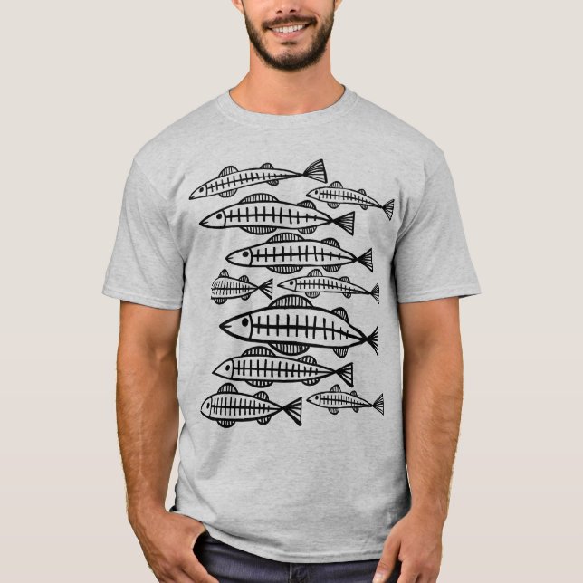 Viele Fische T-Shirt (Vorderseite)
