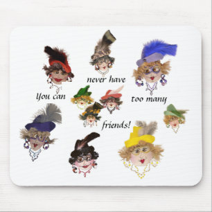 Viele Freunde können nie zu viele Mousepad haben