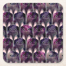 Viele Galaxy Cats Muster