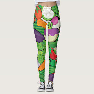 Viele Gemüse - Gärtner, Bauer, Vegetarier Leggings