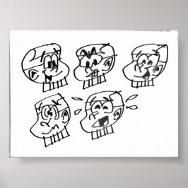 Viele Gesichter des Steven W-Hexenmeisters Poster