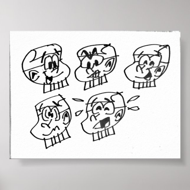 Viele Gesichter des Steven W-Hexenmeisters Poster (Vorne)