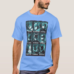 Viele Gesichter eines Held Jungen T-Shirt