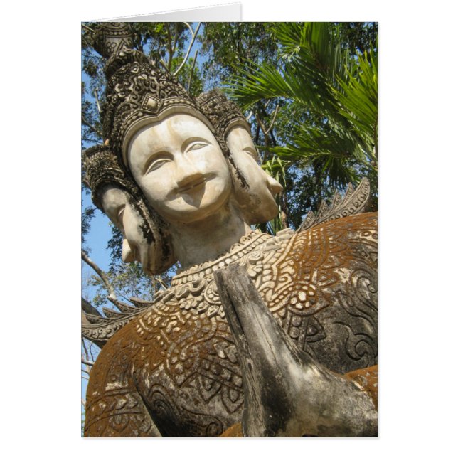 Viele Gesichter Wai ... Nong Khai, Isaan, Thailand (Vorne)