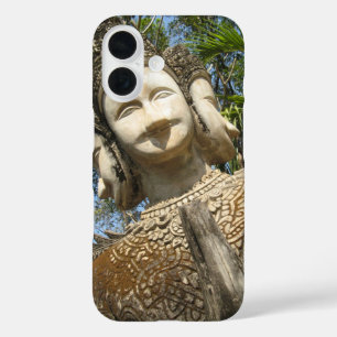 Viele Gesichter Wai ... Nong Khai, Isaan, Thailand iPhone 16 Hülle