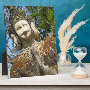 Viele Gesichter Wai ... Nong Khai, Isaan, Thailand Fotoplatte