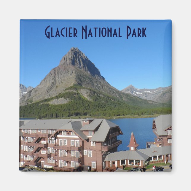 Viele Glacier Hotel - Glacier National Park Magnet (Vorne)