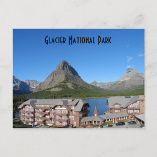 Viele Glacier Hotel - Glacier National Park Postkarte